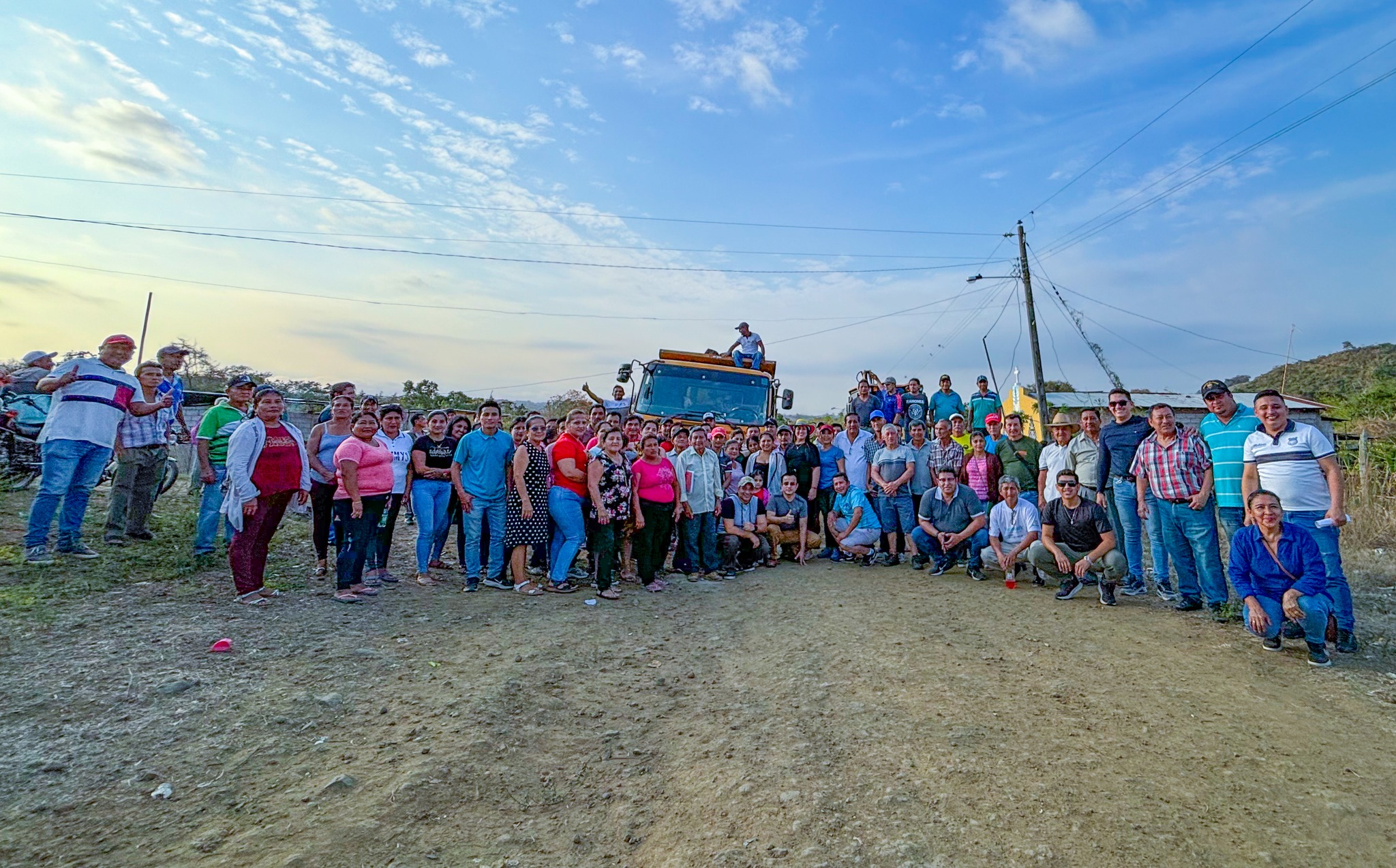 Mejora en el acceso a la vía Gramalotal en el cantón Paján